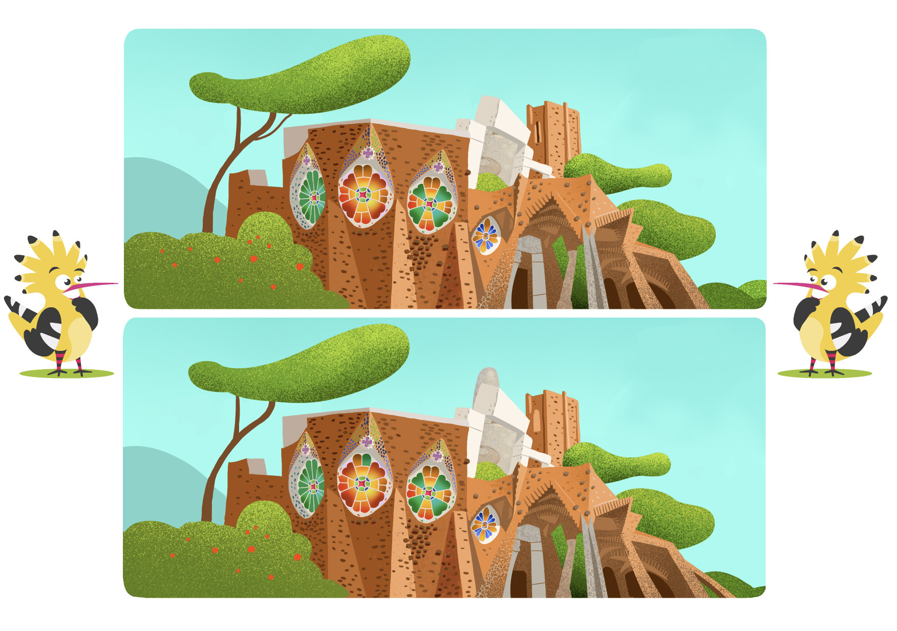 Joc diferències cripta