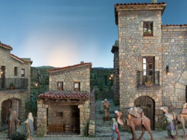 Diorama exposició pessebristes Sant Joan Despí