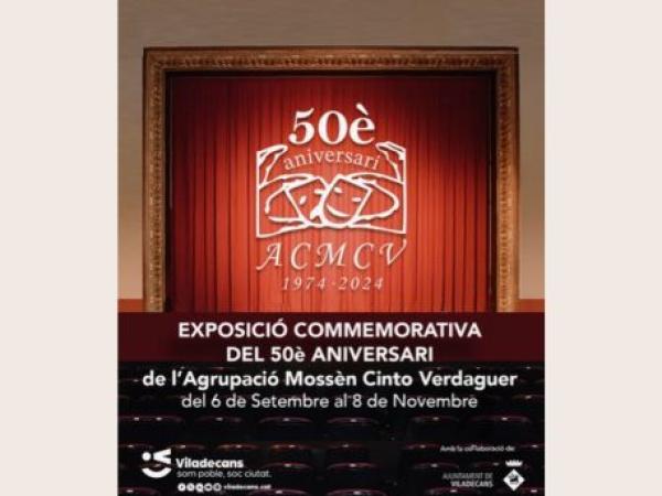 Exposició Temporal: 50è aniversari de l'Agrupació Teatral Mossèn Cinto