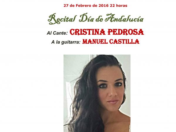 Recital Día de Andalucía a la Peña Los Aficionaos