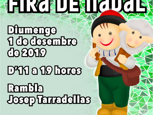 Cartell Fira de Nadal de Cervelló
