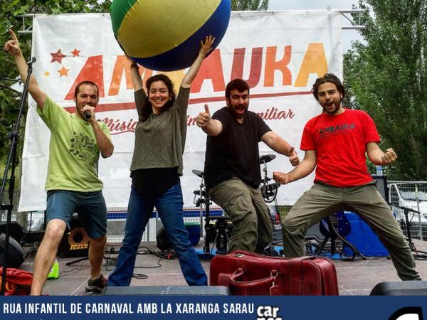 Carnaval Infantil de la Societat Coral La Unió, pels carrers del Casc Antic