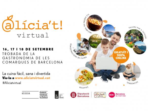 Gaudeix de l'Alicia't Virtual! La Festa de la Gastronomia!