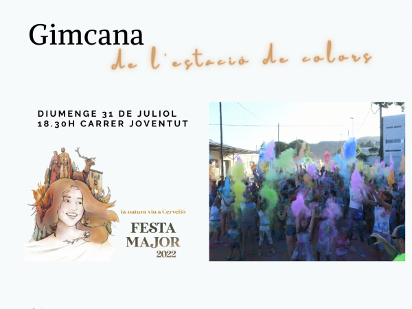 Gimcana de l'Estació de colors