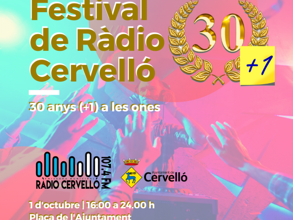  Ràdio Cervelló -  30+1 anys de música, informació i entreteniment