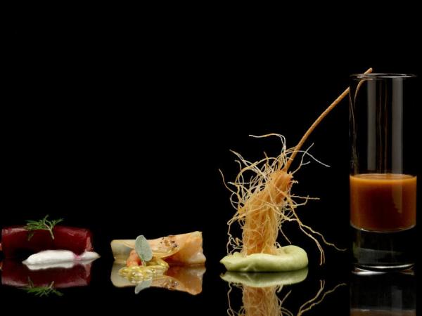 Menú de degustació de carxofes