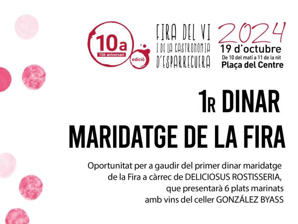 1r Dinar de maridatge de la Fira