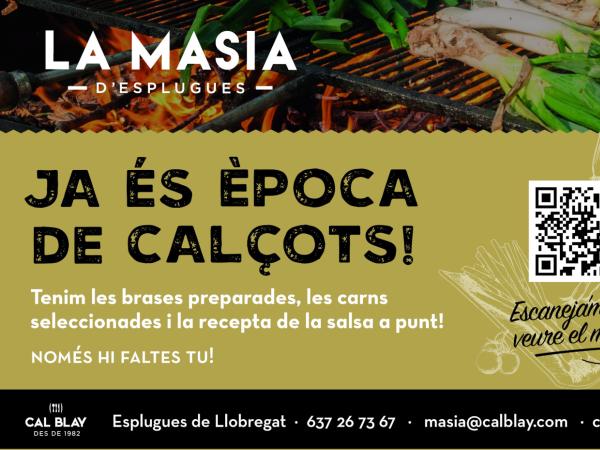 Calçotada a la Masia d'Esplugues