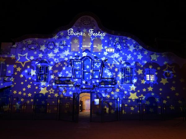 Can Negre il·lumina el Nadal