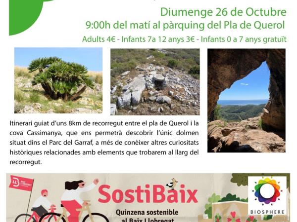Des del dolmen del Campgràs a la cova Cassimanya