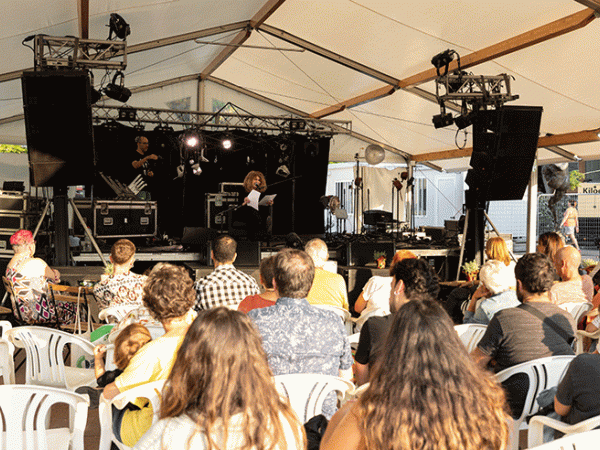 Acte inaugural Barrejant 2024. "Aturem el genocidi a Palestina!"