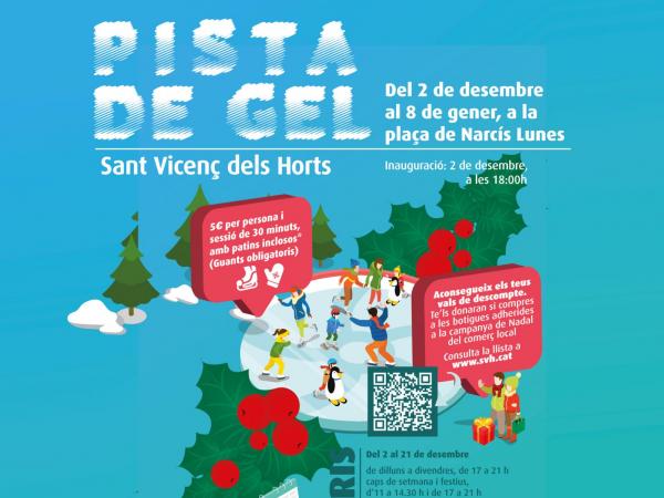 Pista de gela Sant Vicenç dels Horts