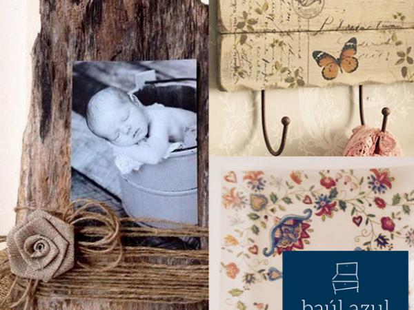 Fes els teus complements decoratius amb la tècnica del Decoupage