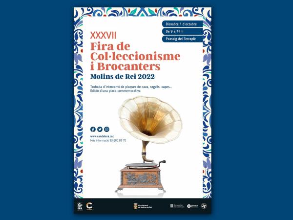 XXXVII Fira de Col•leccionisme i Brocanters Molins de Rei 2022