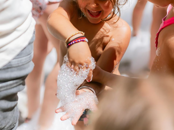 festa de l'escuma a Catalunya en Miniatura