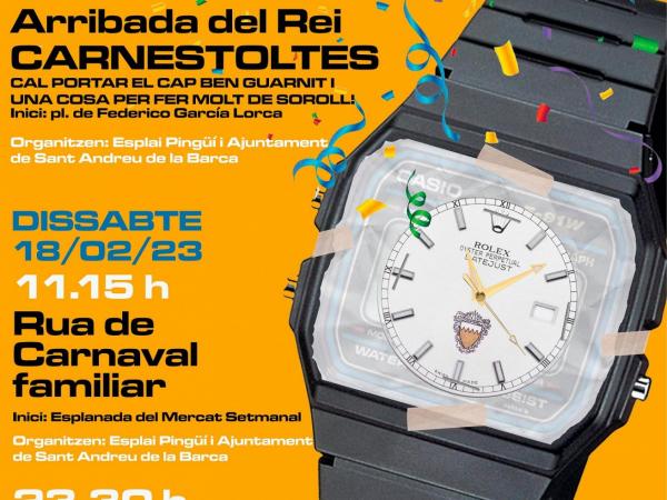 Rua de Carnaval familiar