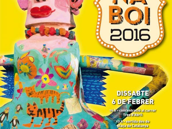 Cartell de la rua Carnaboi 2016