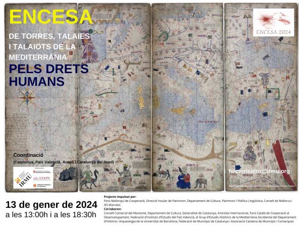 Encesa de la Torre del cim de Sant Pere Màrtir en defensa dels drets humans a la Mediterrània.