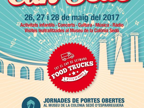 Gaudeix Can Sedó és una trobada pels amants de la cultura, la gastronomia i la bona música. Un lloc on es podrà gaudir de visites teatralitzades, conferències, activitats infantils, una exposició fotogràfica, una àmplia oferta gastronòmica i un mercat d’artesania. Tot en un espai únic i carregat d’història com és l’antiga Colònia Tèxtil Can Sedó d’Esparreguera.  Els pròxims dies 26, 27 i 28 de maig apropeu-vos per gaudir d’una bona estona i descobrir detalls del nostre patrimoni.