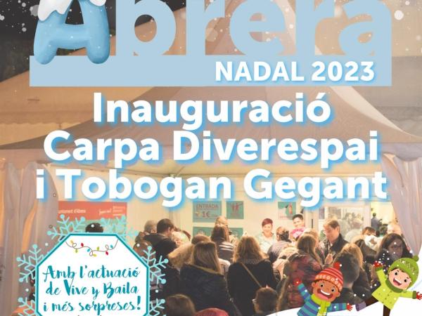 TOBOGAN GENGANT AL PARC DE NADAL D'ABRERA