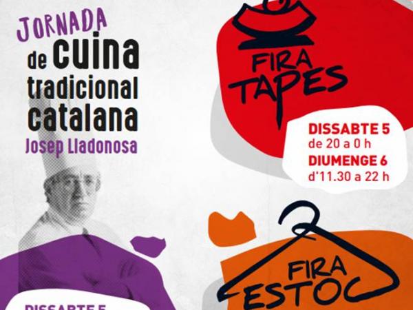 Cartell Jornada de cuina catalana tradicional, Firatapes i Firaestoc