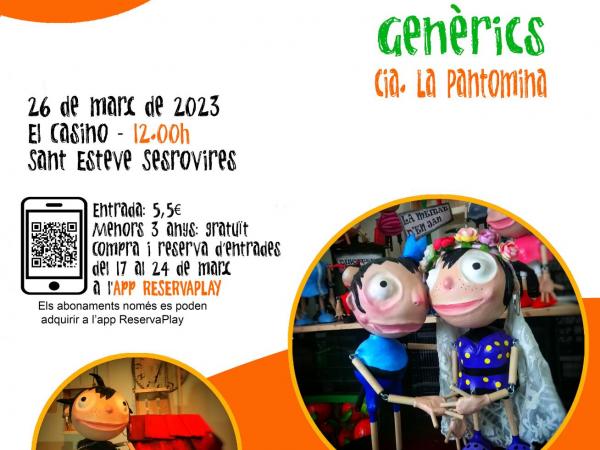 Espectacle Bambolina - Cicle d'espectacles familiars