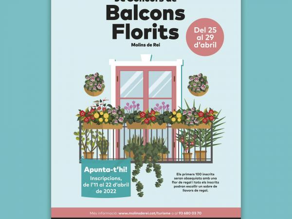 5è CONCURS DE BALCONS FLORITS