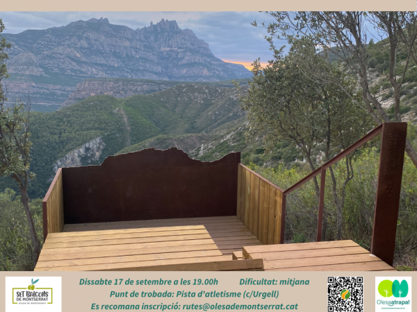 Excursió de tarda i posta de sol al Coll de les Espases