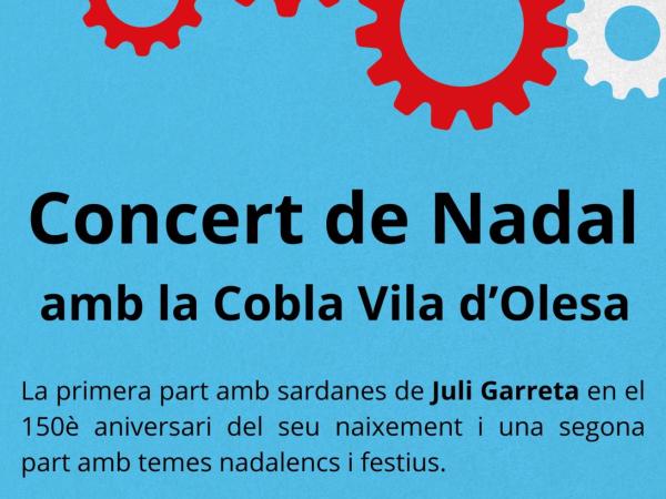 Concert de Nadal amb la Cobla Vila d'Olesa