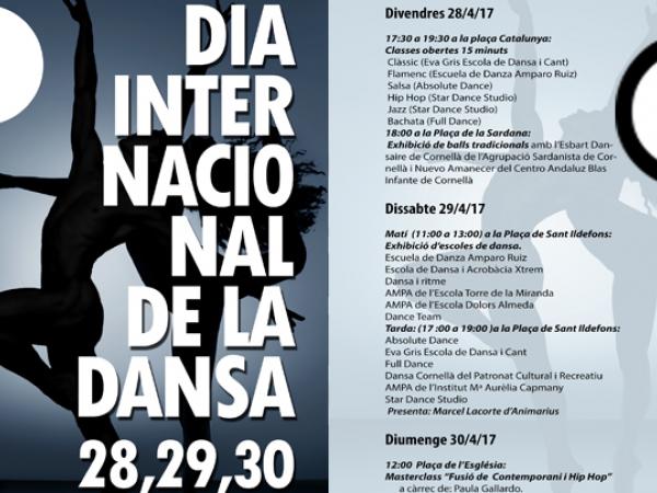 Celebració del Dia Internacional de la Dansa 2017 a Cornellà