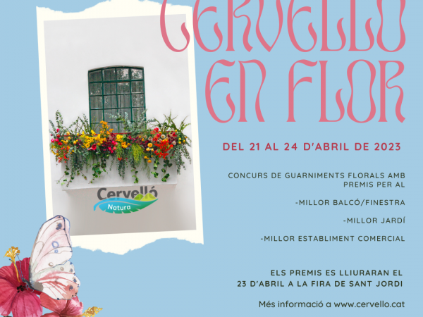 Concurs "Cervelló en flor"