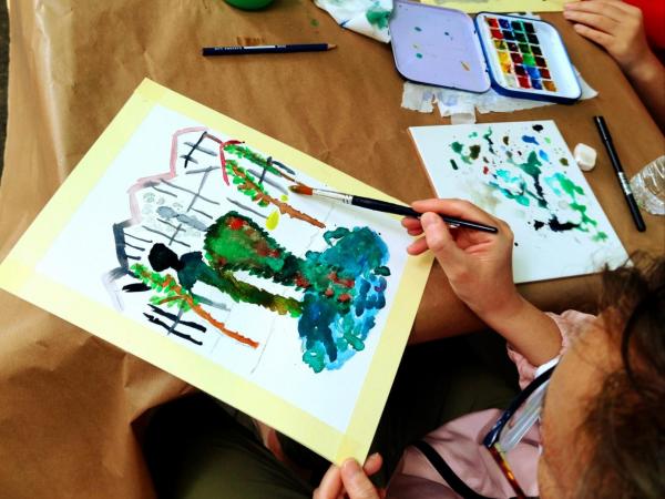 CreArt: Pintura "au plain air"