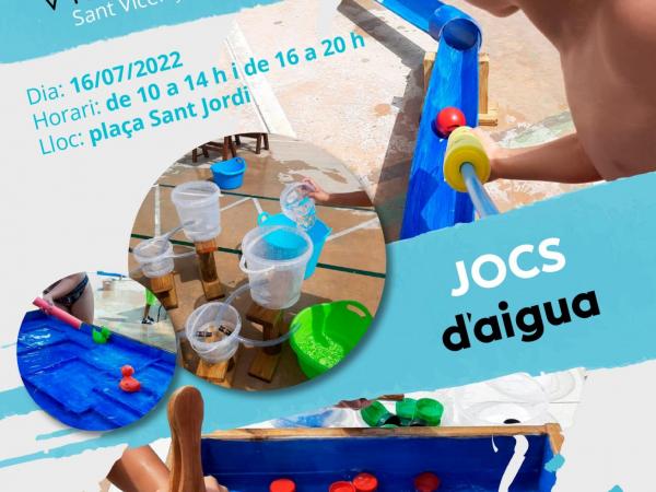 Jocs d'aigua a Vila Vella