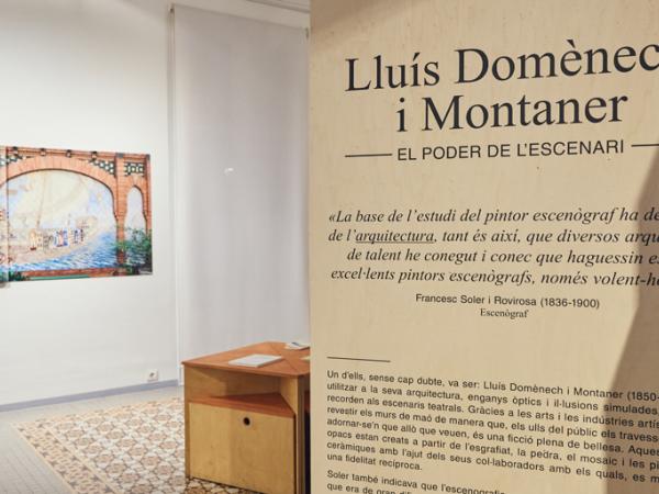 Visita guiada a l'exposició "Lluís Domènech i Montaner. El poder de l'escenari"