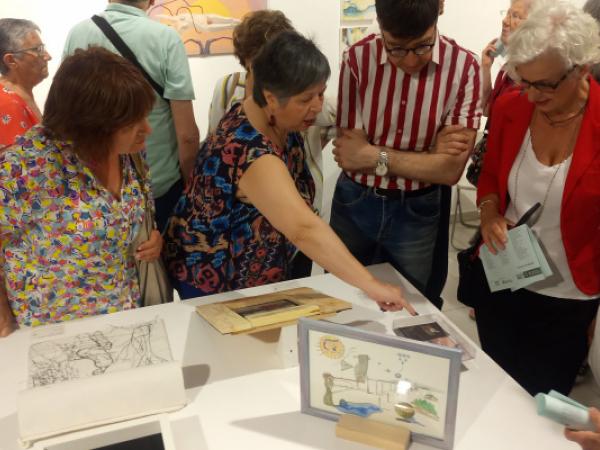 Inauguració 46 Col·lectiva d'artistes locals. 