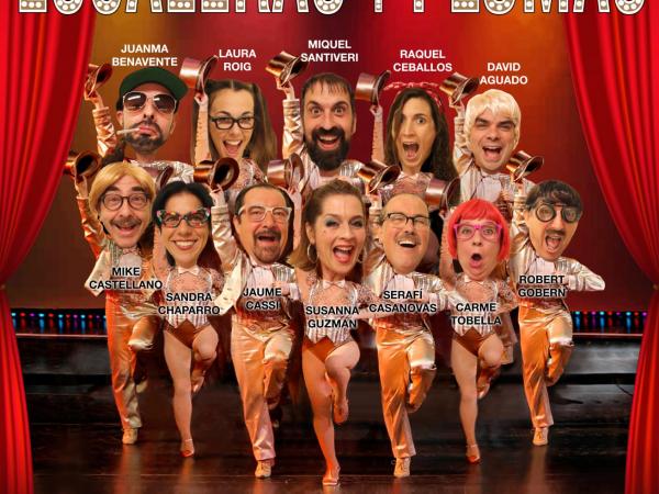 ” Escaleras y Plumas” a La Passió d'Esparreguera