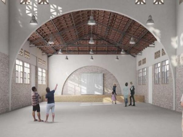 Imatge virtual de l'edifici de l'Escorxador