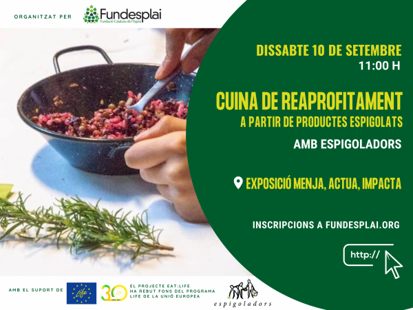Cuina de reaprofitament a partir de productes espigolats