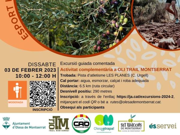 Excursió: Paissatges de l'oli d'Olesa