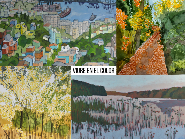 Exposició "Viure en el color", de Jaume Funes