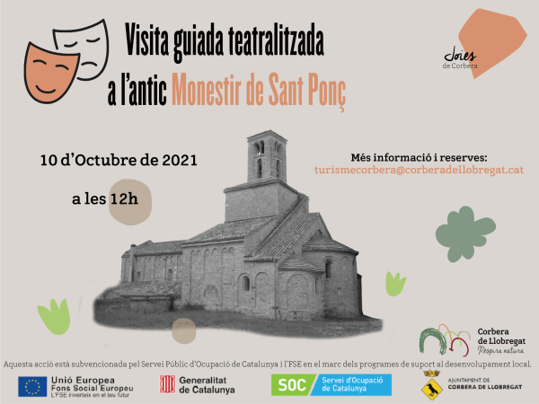 Visita guiada teatralitzada a Sant Ponç de Corbera