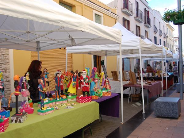 Paradetes de la Fira d'Artesans a Begues