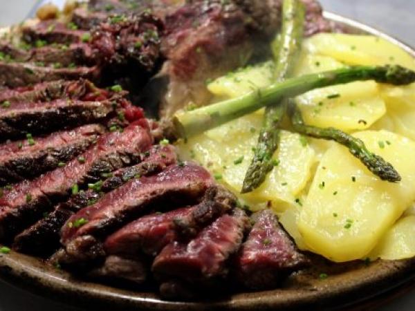 Chuleton "1300kg" Maduro a la parrilla