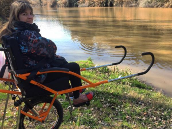 Foto finalista Instagram ACA Voluntaris Joëlette