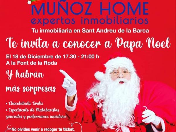 El Pare Noel visita Sant Andreu de la Barca