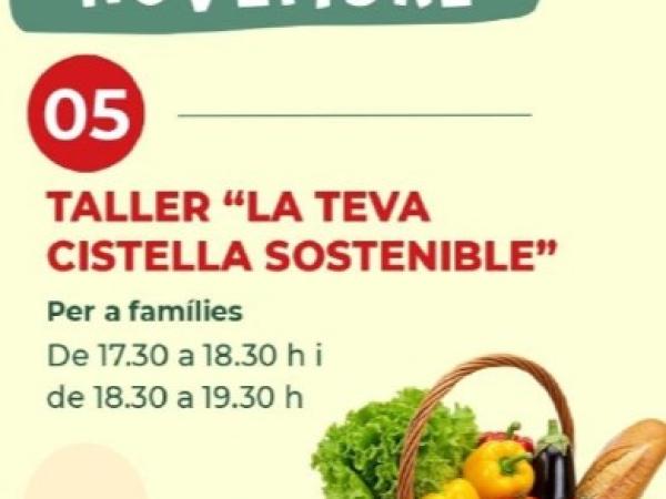 MERCADIJOUS: TALLER “LA TEVA CISTELLA SOSTENIBLE”