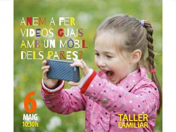 Taller familiar per fer fotos i videos creatives.