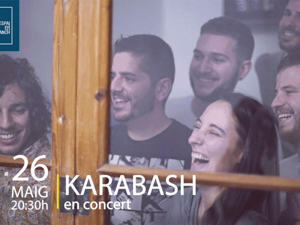 Karabash en concert a l'Espai en Blanch de Molins de Rei