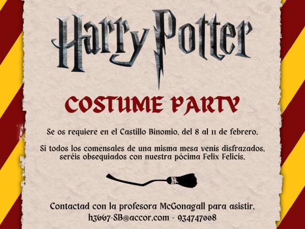 Benvinguts a Novotel Hogwarts, un carnaval molt màgic!