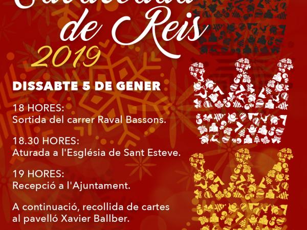 Cartell Cavalcada de Reis 2019
